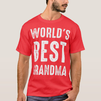 Världens bästa mormor T-Shirt