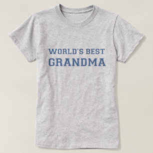 Världens bästa mormor t-shirt