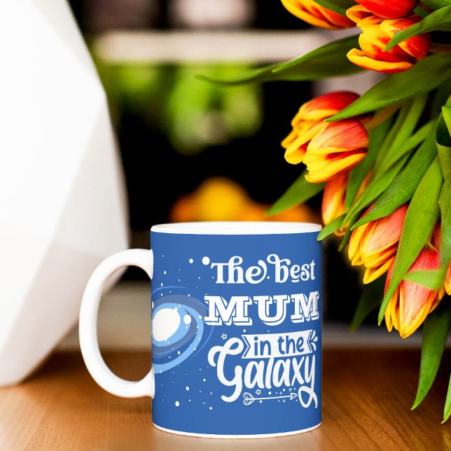 Världens bästa Morsa i galaxtrofi underbarare Mor Kaffemugg (Skapare uppladdad)
