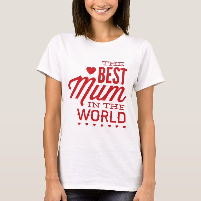 Världens bästa Morsa T Shirt (Framsida)