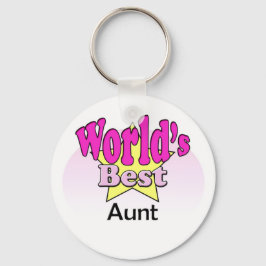 Världens bästa Moster Nyckelring