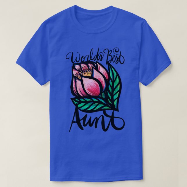 Världens bästa Moster T Shirt (Design framsida)
