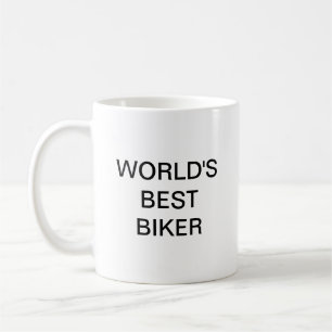 Världens bästa motorcyklist Kaffe Mugg