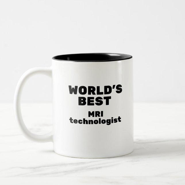 Världens bästa MRI-teknolog Två-Tonad Mugg (Vänster)