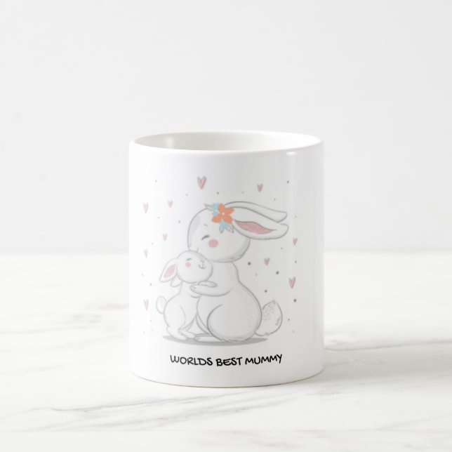 Världens bästa Mummy Classic Mugg, 325 ml Kaffemugg (Center)