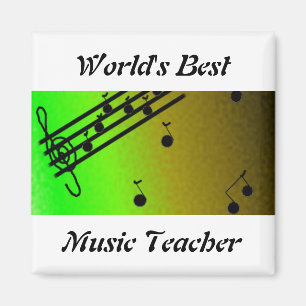 Världens bästa musiklärare magnet