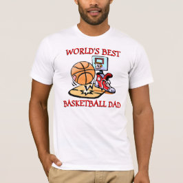 Världens bästa någonsin Basketball Pappa T-shirt