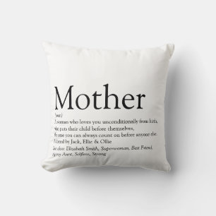 Världens Bästa Någonsin Mamma Definition Kudde