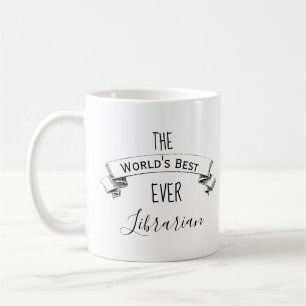 Världens bästa någonsin-Personlig-bibliotekarie Kaffemugg