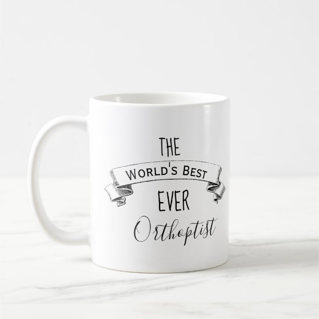 Världens bästa någonsin-Personlig-ortolog Kaffemugg (Vänster)