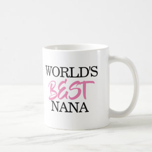 Världens BÄSTA Nana mugg