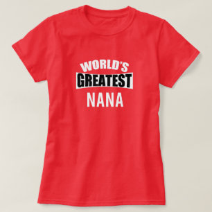 Världens bästa nana t shirt