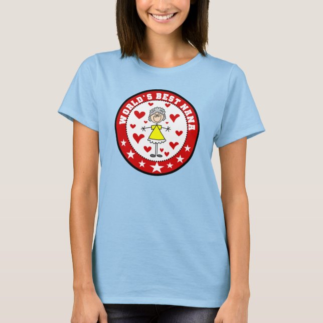 Världens bästa Nana Tshirt Tröja (Framsida)