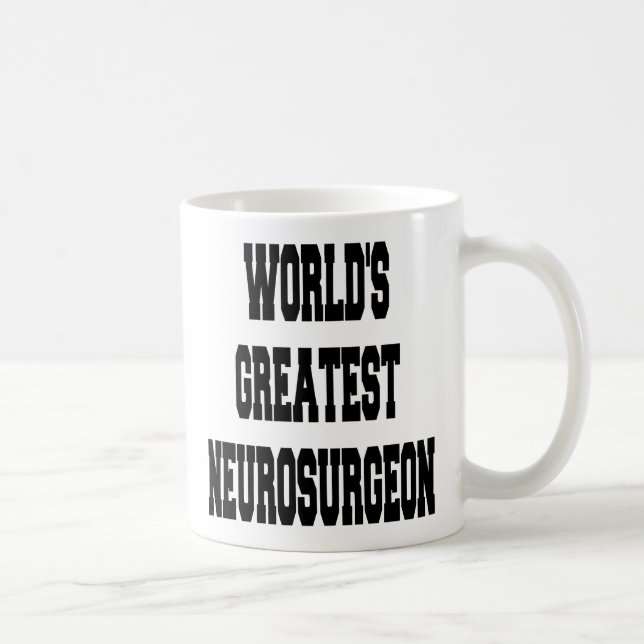 Världens Bästa Neurokirurg Kaffemugg (Höger)