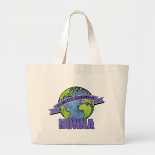 Världens Bästa Nonna Jumbo Tygkasse