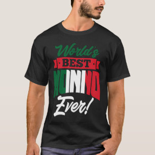 Världens bästa Nonno Aldrig Italienska farfar Ital T Shirt
