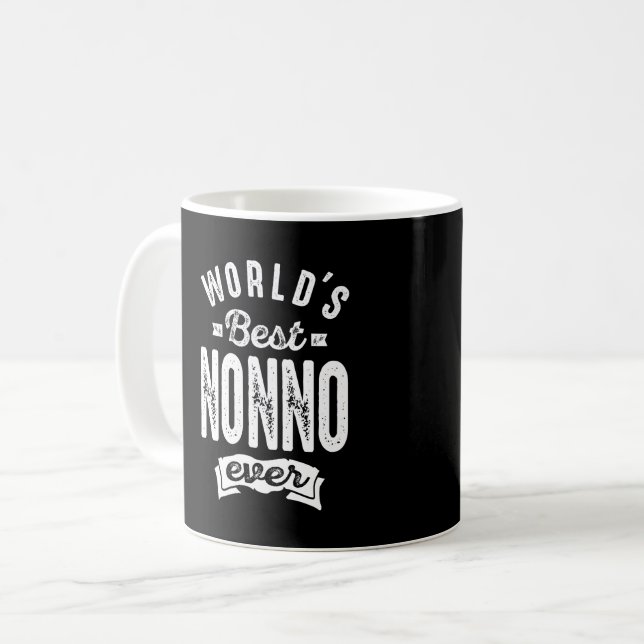 Världens bästa nonno kaffemugg (Framsida vänster)