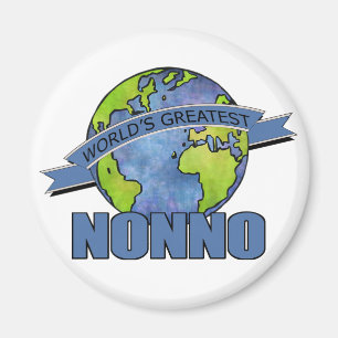 Världens Bästa Nonno Magnet