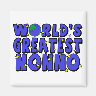 Världens Bästa Nonno Magnet