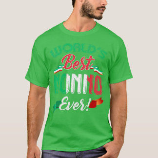Världens bästa Nonno någonsin italienska morfar T Shirt
