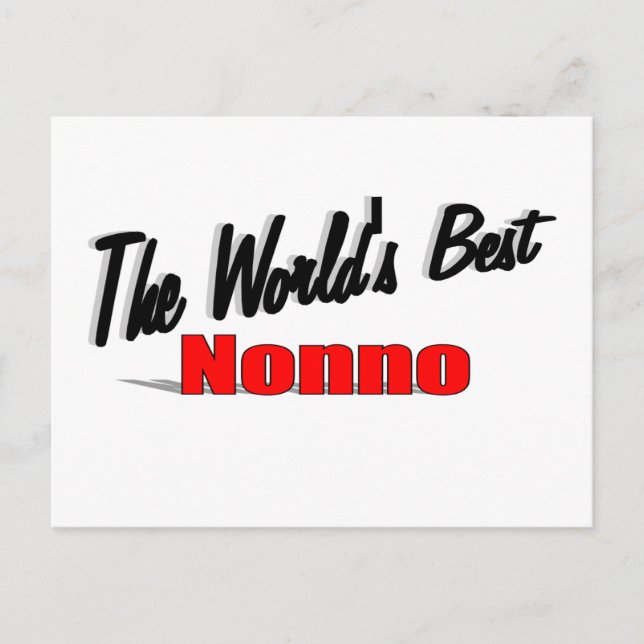 Världens bästa nonno vykort (Framsida)