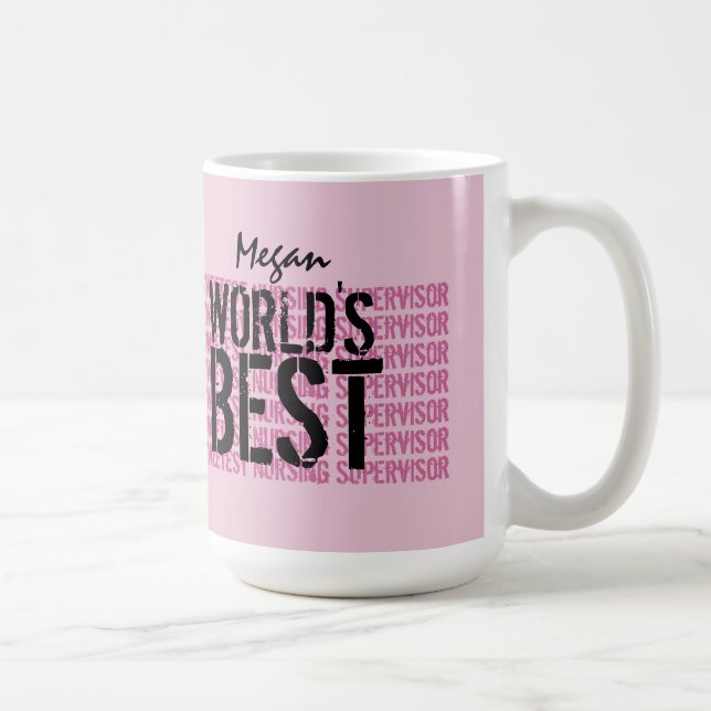 Världens bästa och sötaste sjuksköterskesekreterar resemugg (Höger)