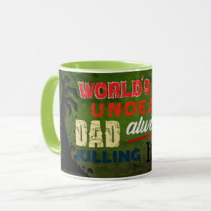 Världens bästa Odöda Pappa Mugg