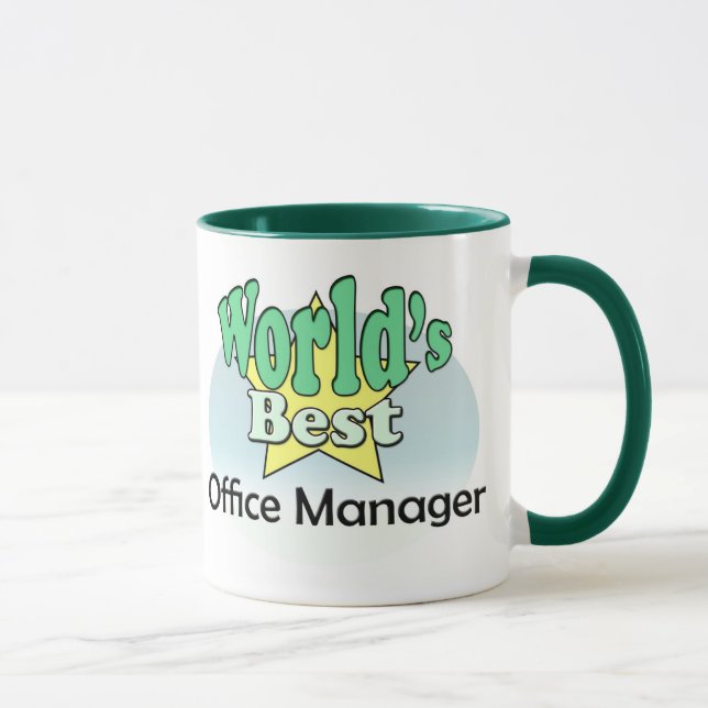 Världens bästa Office-chef Mugg (Höger)