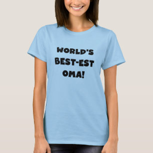 Världens bästa Oma Black- eller White-gåvor Tee Shirt