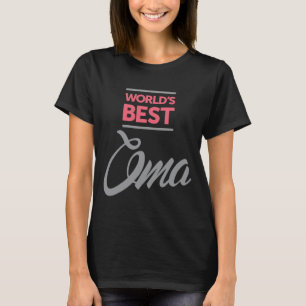 Världens bästa Oma Tee Shirt