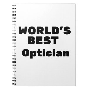 Världens bästa Optiker Anteckningsbok