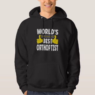 Världens bästa Orthoptist-yrke Ortho Hoodie
