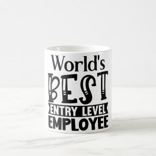 Världens bästa på ingångsnivå för medarbetare i Mu Kaffemugg