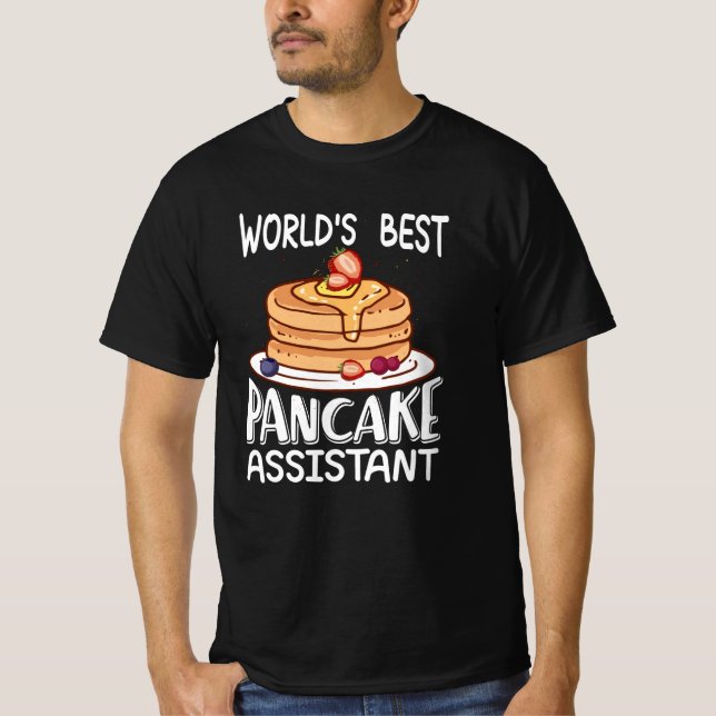 Världens bästa pankarassistent t shirt (Framsida)