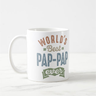 Världens bästa Pap-Pap-pap Kaffemugg