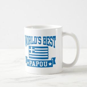 Världens bästa papou kaffemugg