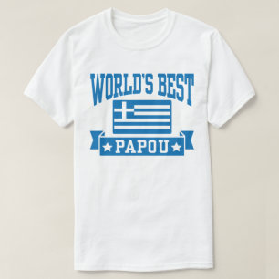 Världens bästa papou t-shirt