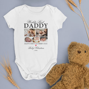 Världens bästa pappa 1:a fars dag foto t shirt