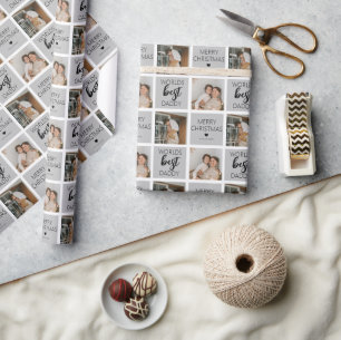 Världens bästa pappa 2 - Pappra fotopatappning Presentpapper