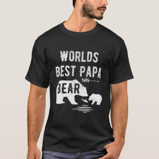 Världens bästa Pappa-björn med Grand Unge Shirt Gr T Shirt