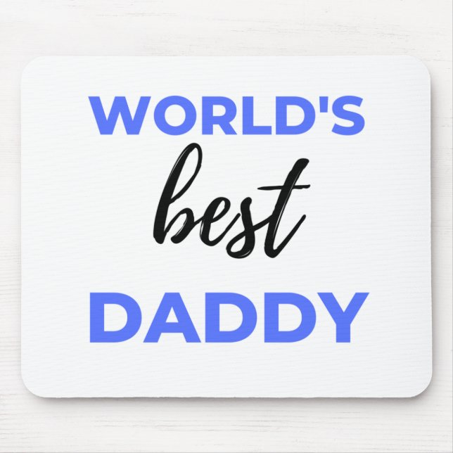 Världens bästa pappa bl.a. musmatta (Framsidan)