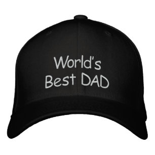 Världens bästa Pappa Broderad Keps