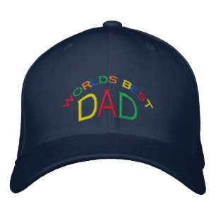 Världens bästa Pappa Broderad Keps