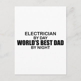 Världens bästa Pappa - Elektriker Vykort