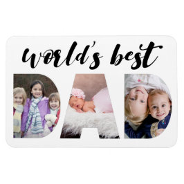 Världens bästa Pappa | Fars dag Photo Magnet