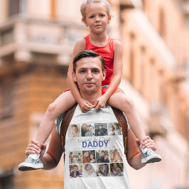 Världens Bästa Pappa | Foto Collage T-Shirt