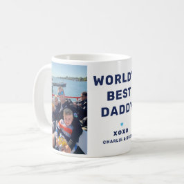 Världens Bästa Pappa Foto Minne Kaffemugg