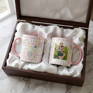 Världens Bästa Pappa Foto Present för Fars Dag Mug Mugg