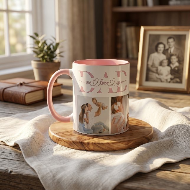 Världens Bästa Pappa Foto Present för Fars Dag Mug Mugg (Skapare uppladdad)
