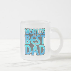 Världens bästa Pappa Frostad Glasmugg